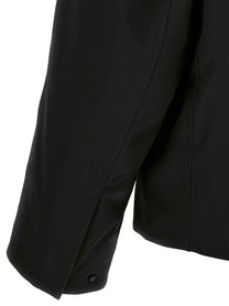 Veilance Black Gabardine Sarya Jacket Black, view 4