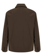 Veilance Sarya Brown Gabardine Jacket Brown, view 2
