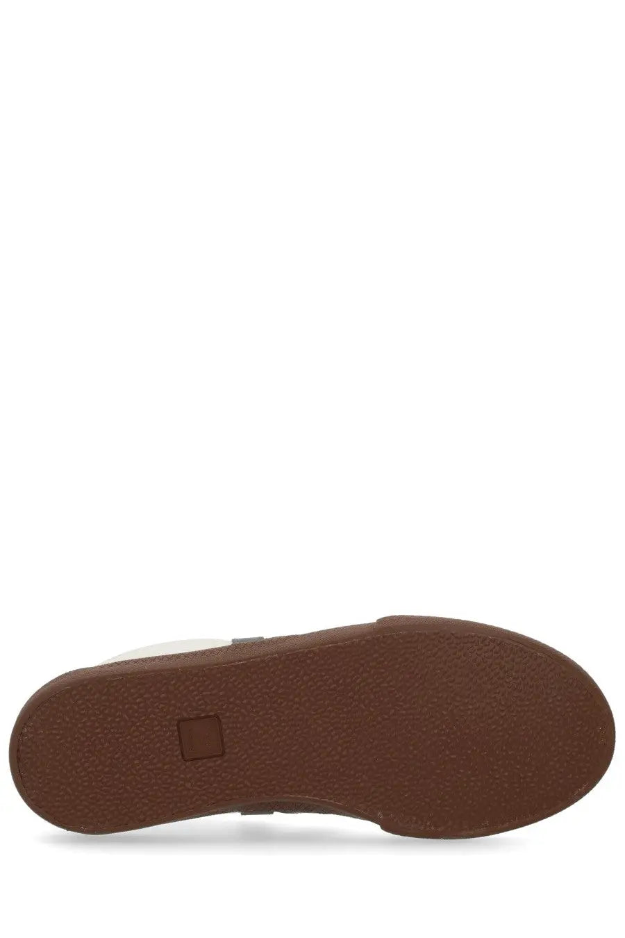 Veja men’s volley sneaker white showing brown rubber sole with textured surface and small logo near the heel