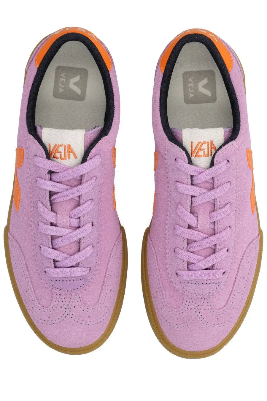 Veja Women's Volley Sneaker Purple, view 5