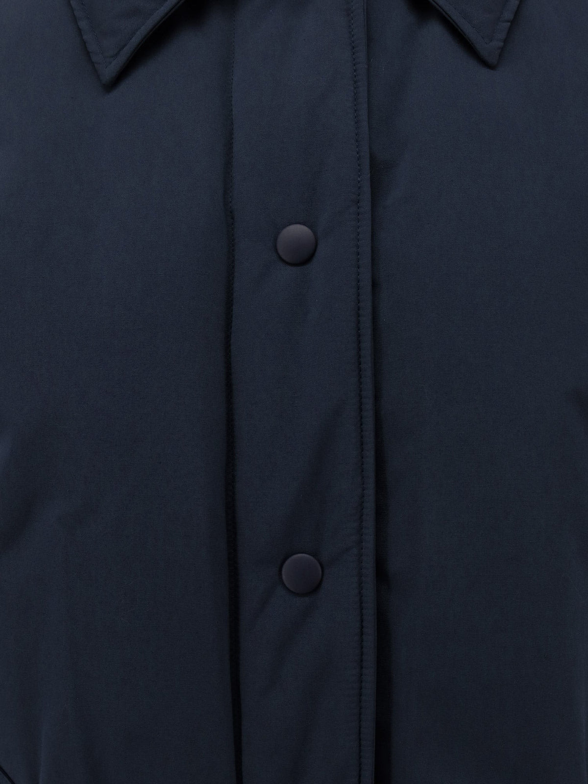 ASPESI Women's Vellutata Cotton Blend Coat Blue