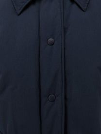 ASPESI Women's Vellutata Cotton Blend Coat Blue