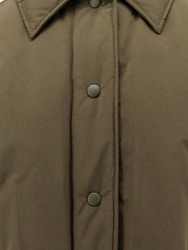 ASPESI Women's Vellutata Cotton Blend Coat Military, view 3