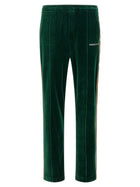 Casablanca Velour Joggers Green