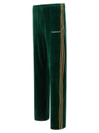 Casablanca Velour Joggers Green, view 3