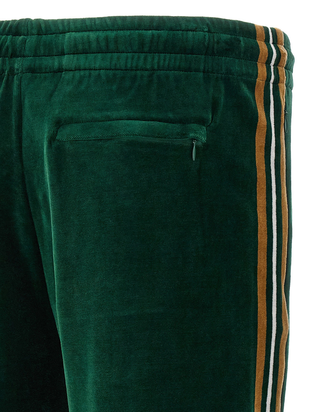 Casablanca Velour Joggers Green, view 5
