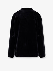 Rohe Women's Velvet Blazer Black, view 2