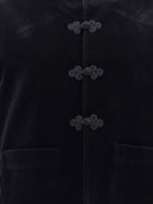 Rohe Women's Velvet Blazer Black, view 3