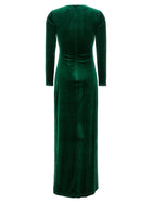 Lauren Ralph Lauren Velvet Dress Green