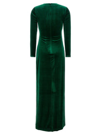 Lauren Ralph Lauren Velvet Dress Green