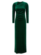 Lauren Ralph Lauren Velvet Dress Green