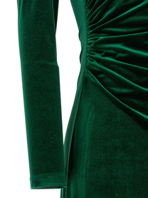 Lauren Ralph Lauren Velvet Dress Green