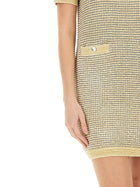 Tory Burch Women's Velvet Dress White, view 4
