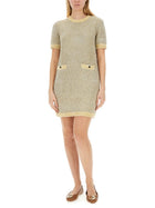 Tory Burch Women's Velvet Dress White, view 2