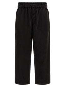Y-3 Velvet Effect Joggers Black