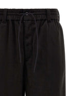 Y-3 Velvet Effect Joggers Black, view 3