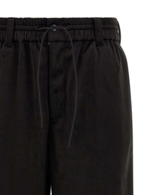 Y-3 Velvet Effect Joggers Black