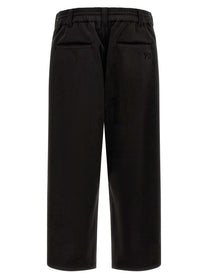Y-3 Velvet Effect Joggers Black