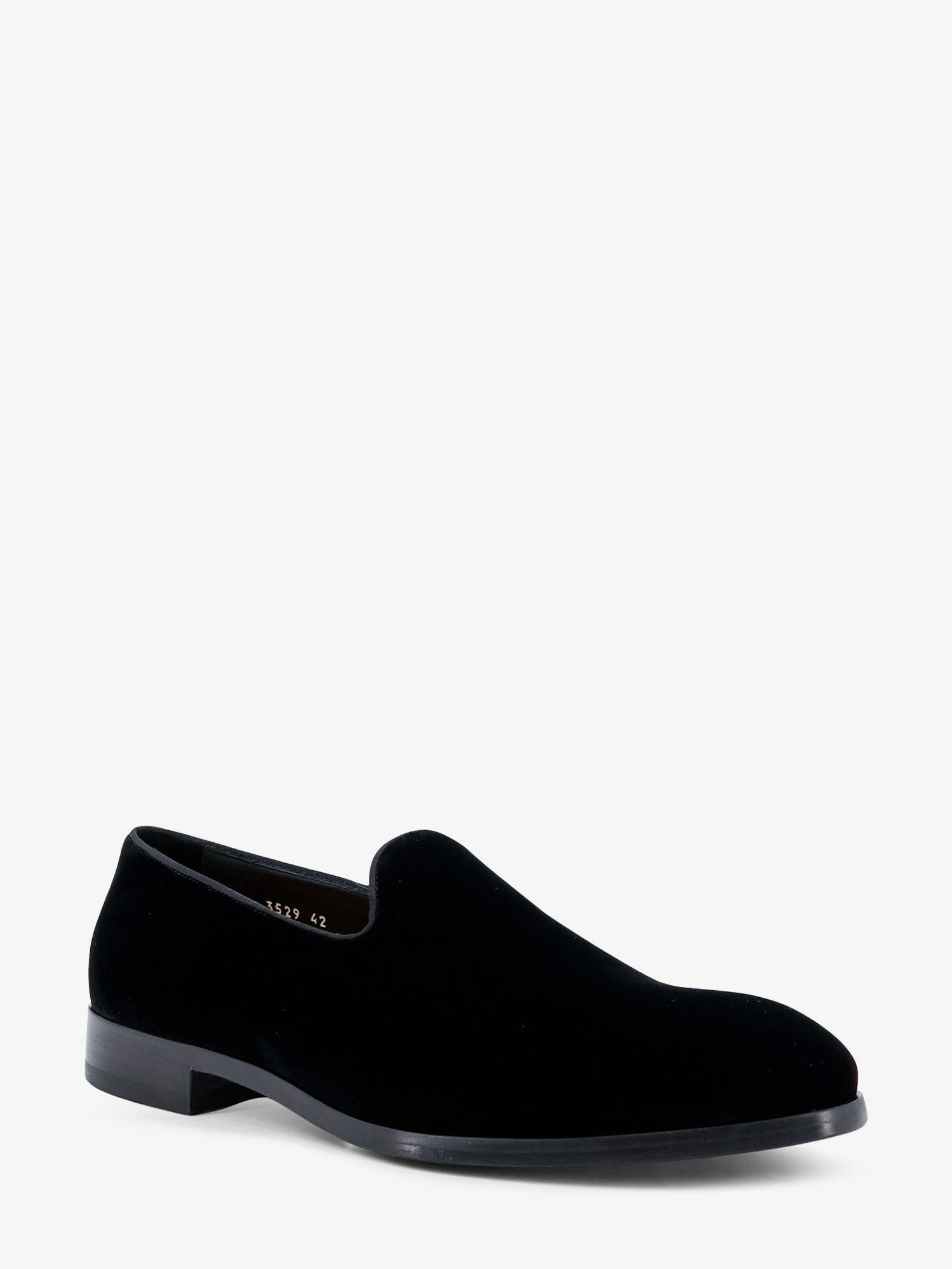 Doucal's Men's Velvet Loafers Black