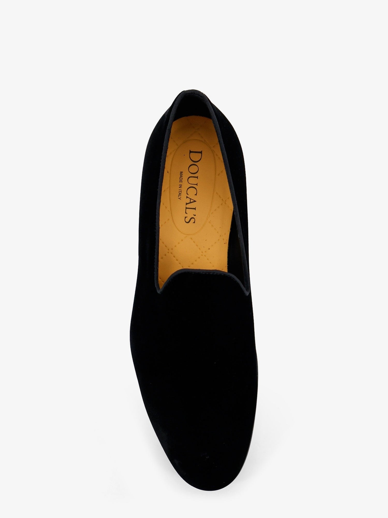 Doucal's Men's Velvet Loafers Black
