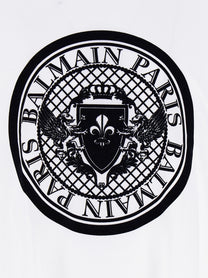 Balmain Velvet Shirt White