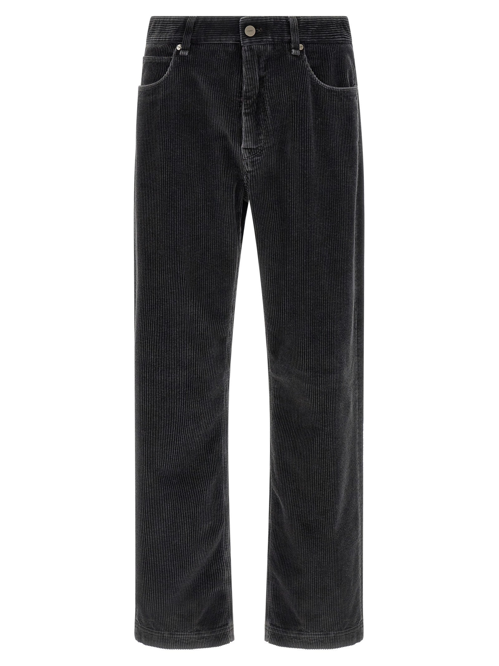 Fendi Velvet Pants Grey