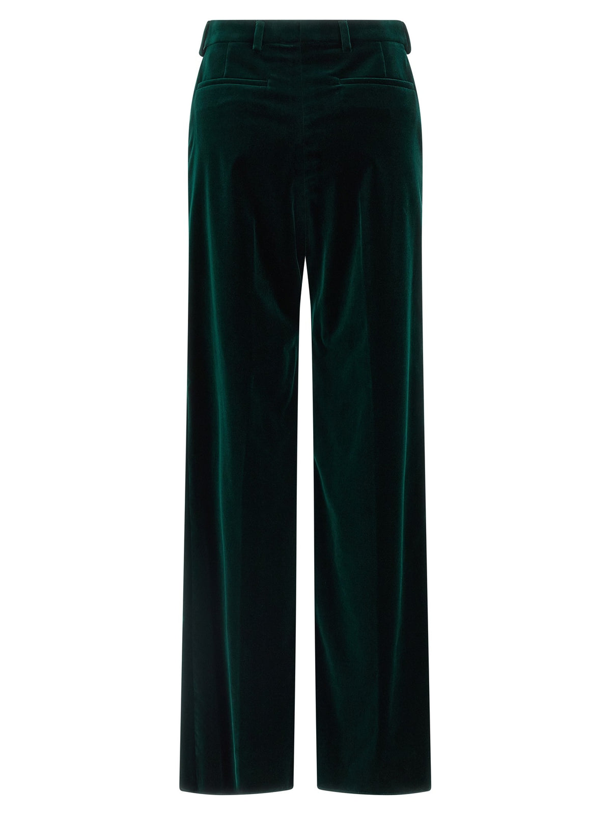 Gucci Velvet Pants Green, view 2
