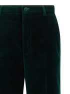 Gucci Velvet Pants Green, view 3