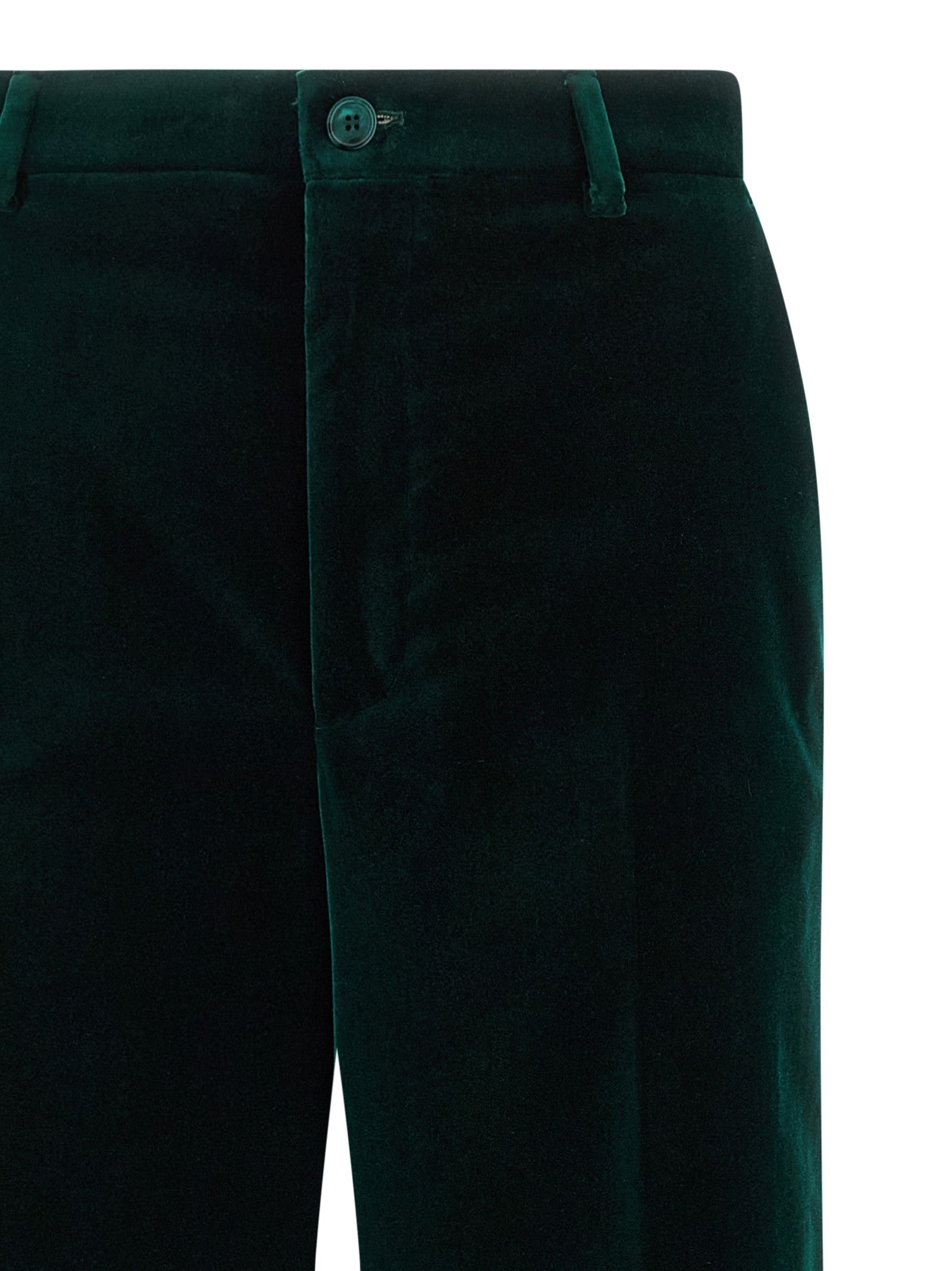 Gucci Velvet Pants Green