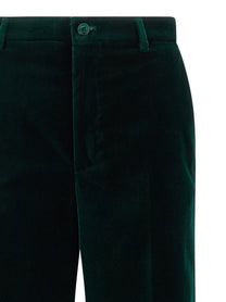 Gucci Velvet Pants Green