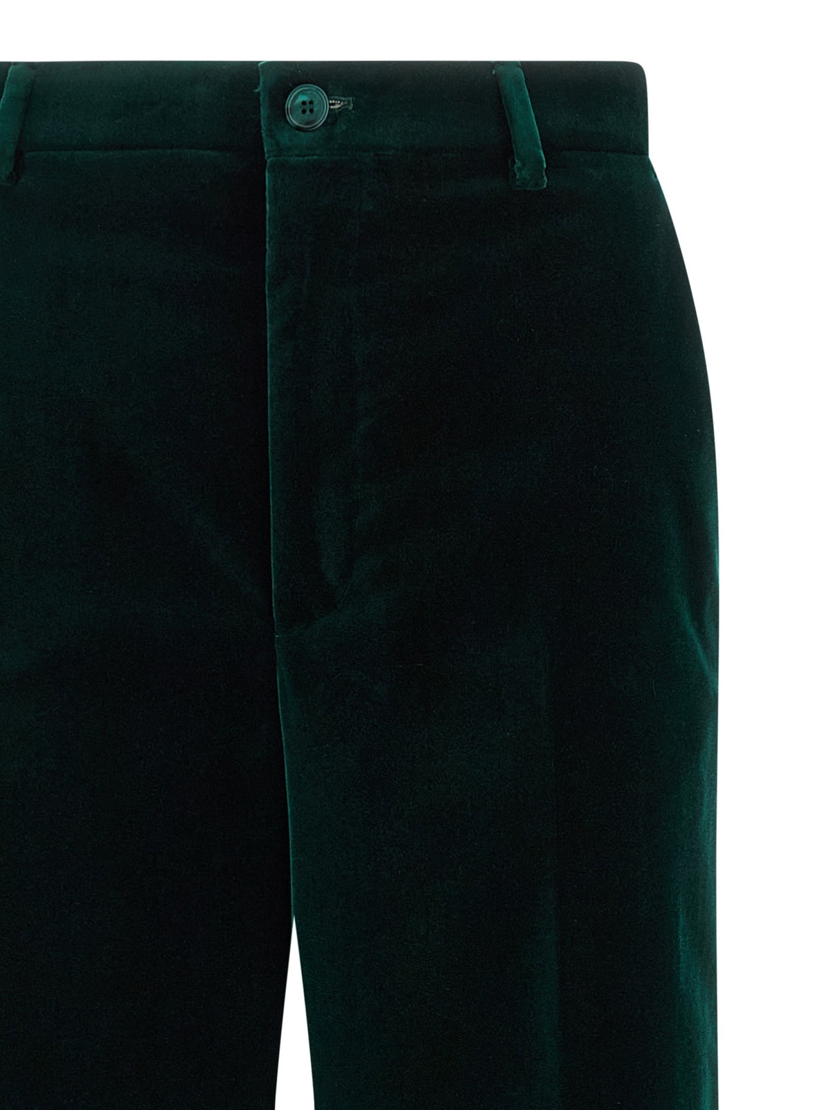 Gucci Velvet Pants Green, view 3