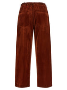Nude Lucy Velvet Pants Red, view 2