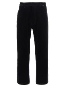 PRADA Velvet Pants Black