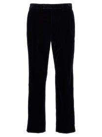Gucci Velvet Pants Blue