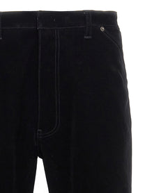 PRADA Velvet Pants Black