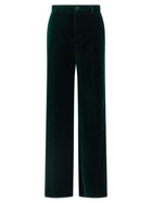 Gucci Velvet Pants Green