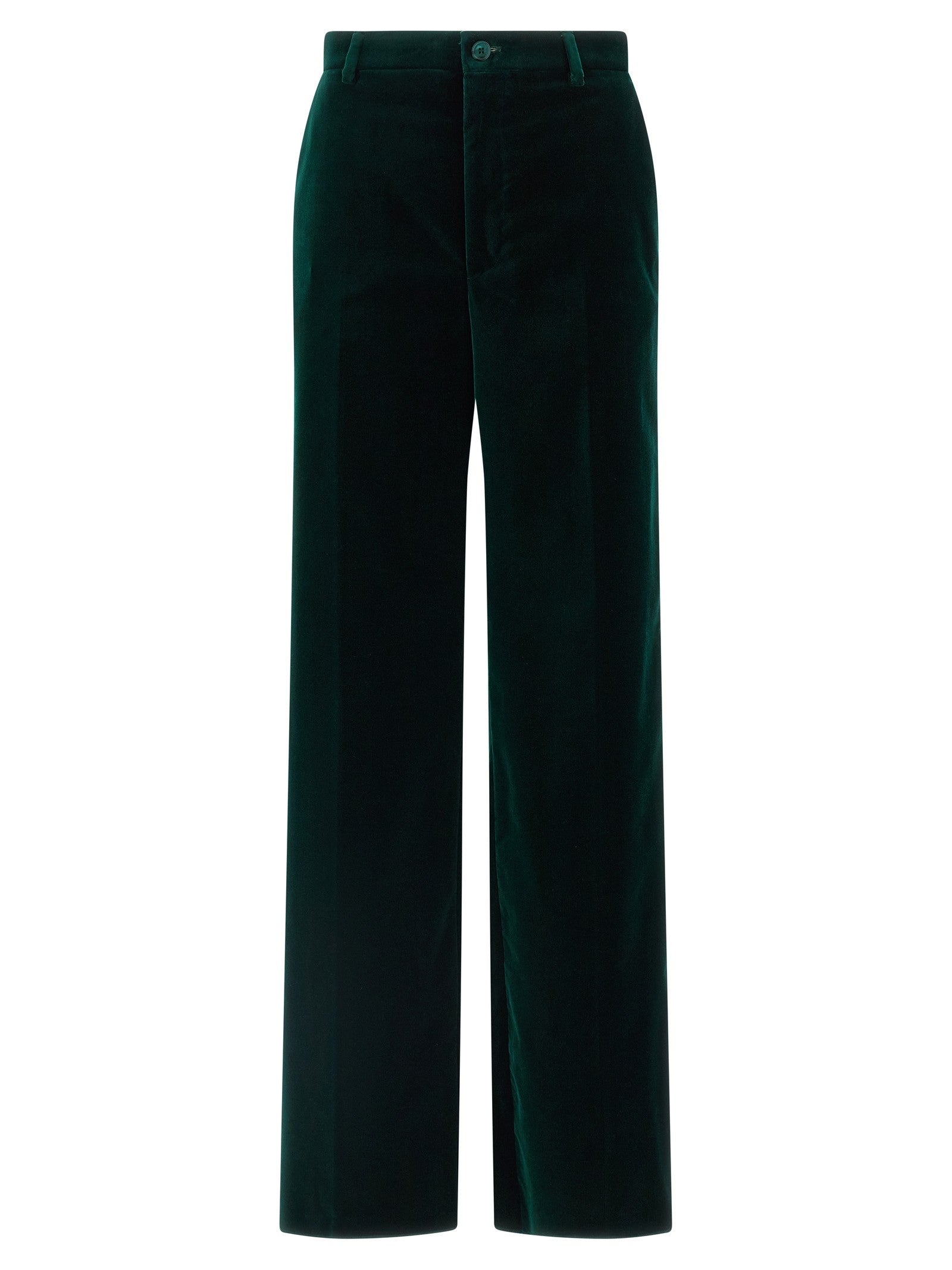 Gucci Velvet Pants Green