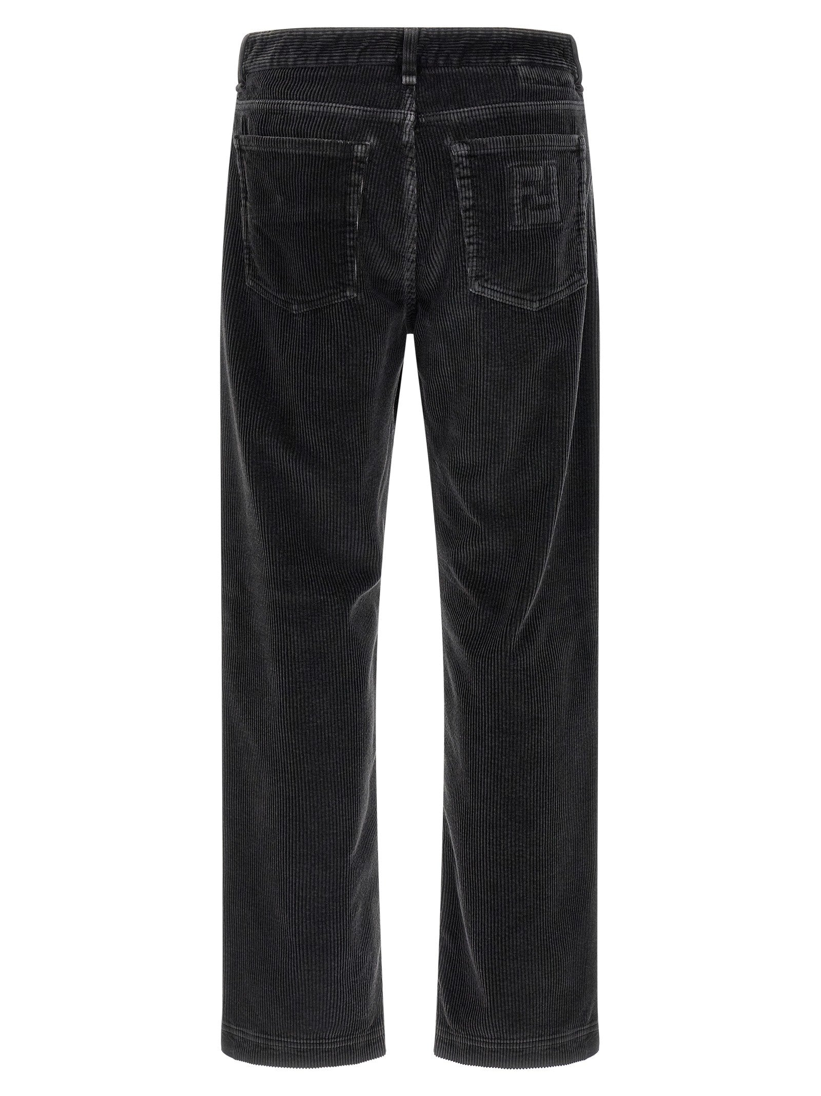 Fendi Velvet Pants Grey