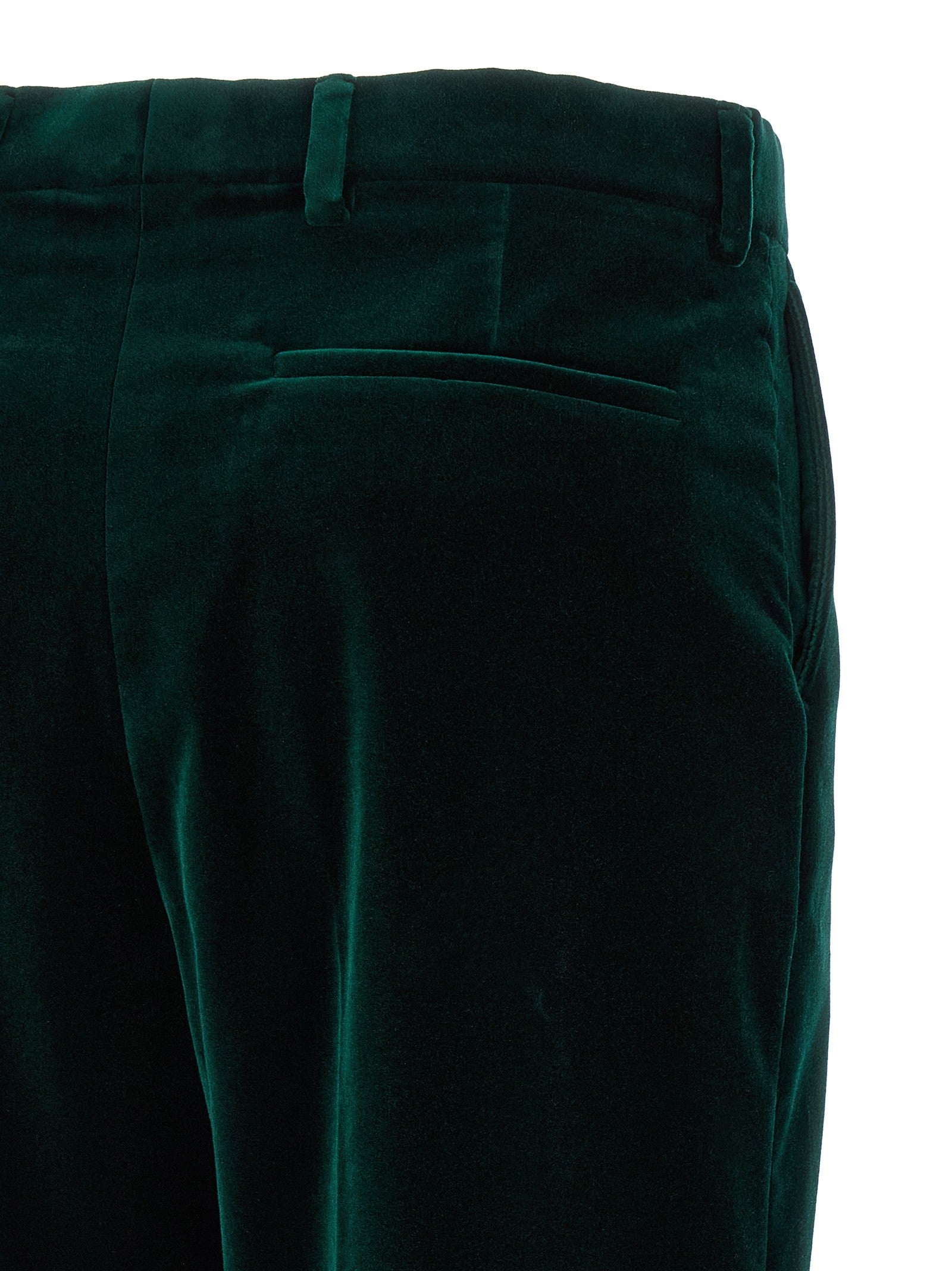 Gucci Velvet Pants Green