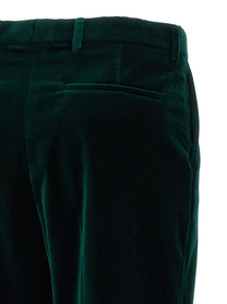 Gucci Velvet Pants Green