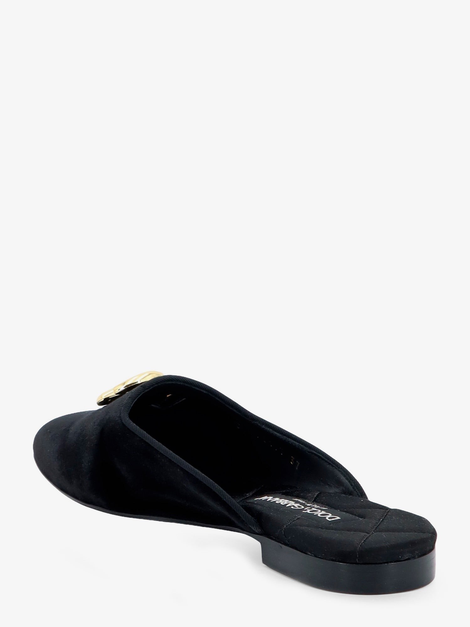 Dolce &amp; Gabbana Women's Velvet Sabot Black