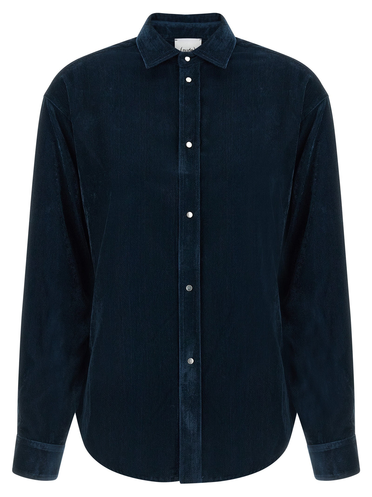 Nude Lucy Velvet Shirt Blue