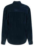 Nude Lucy Velvet Shirt Blue, view 2