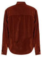 Nude Lucy Velvet Shirt Red, view 2