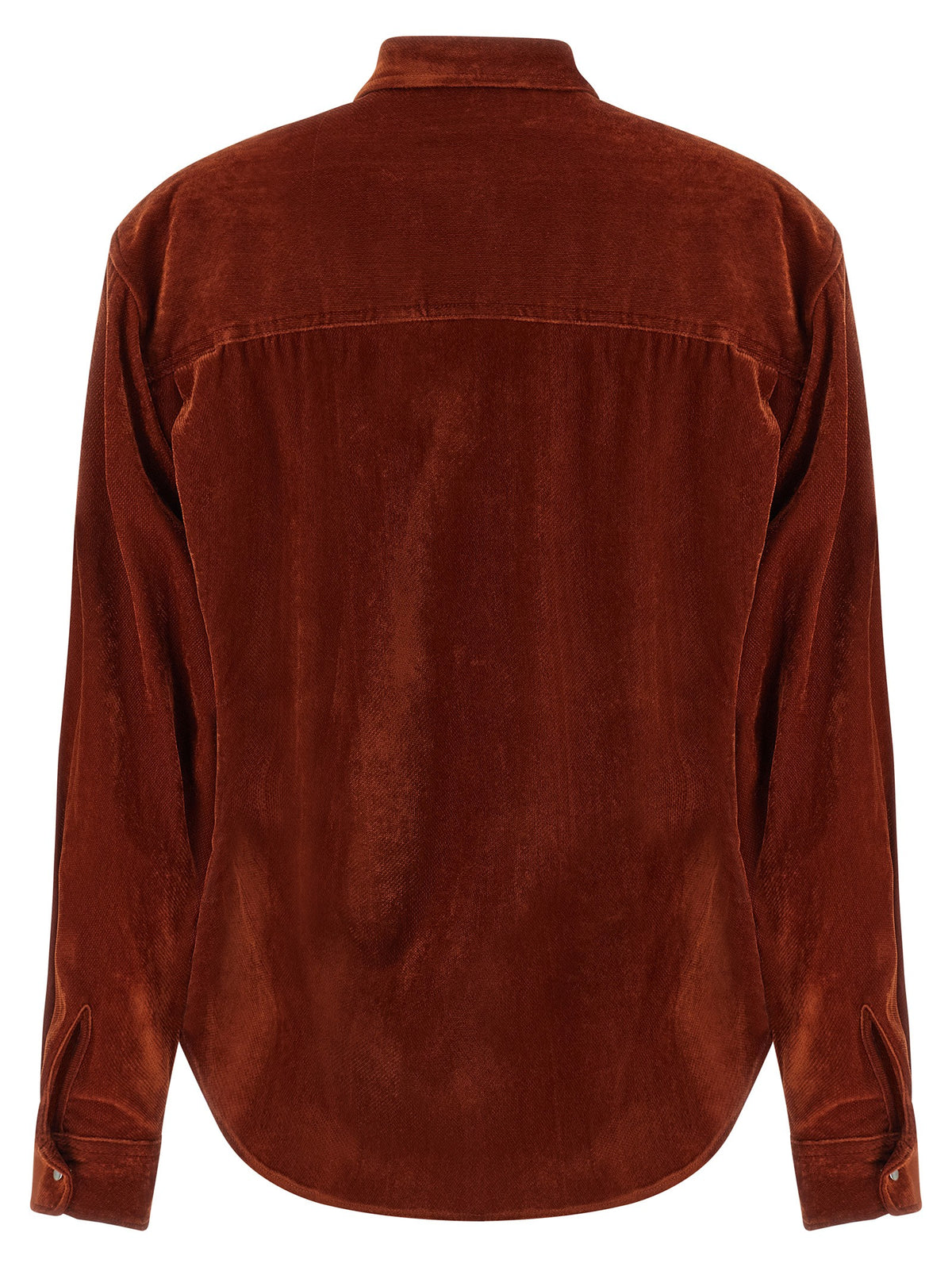 Nude Lucy Velvet Shirt Red, view 2