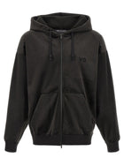 Y-3 Velvet Sip HD Sweatshirt Black
