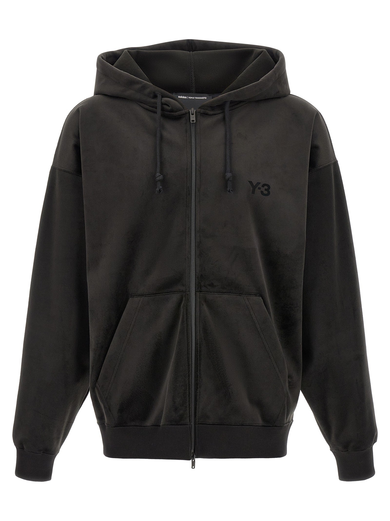 Y-3 Velvet Sip HD Sweatshirt Black