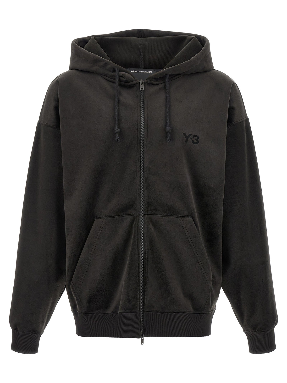 Y-3 Velvet Sip HD Sweatshirt Black