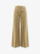 ASPESI Women's Velvet Trousers Beige