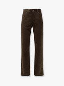 Loewe Men's Velvet Trousers Brown
